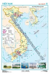 Bản đồ Việt Nam - Địa lí kinh tế